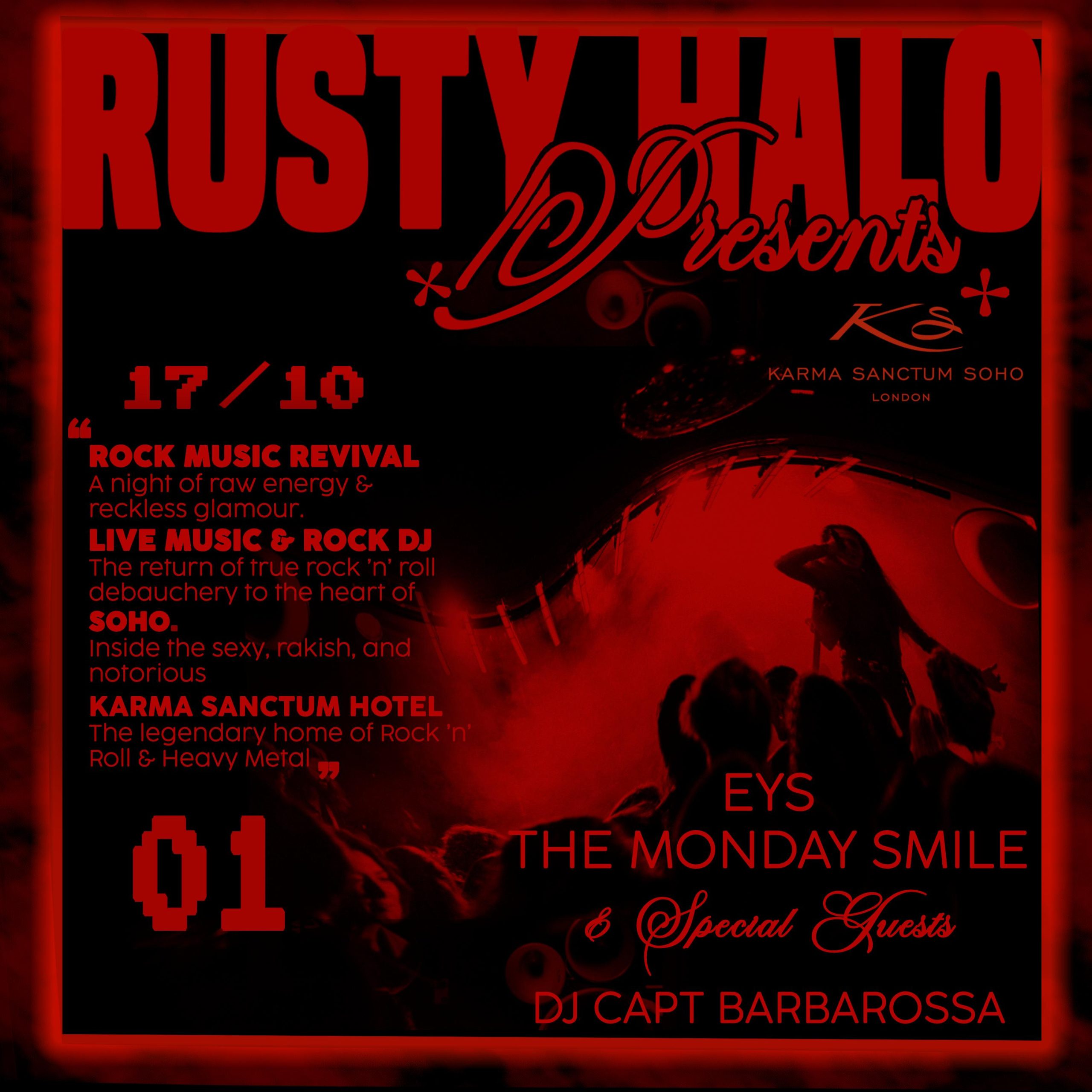 Rusty Halo Karma Sanctum Soho
